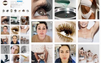 SMM продвижение услуг по наращиванию ресниц